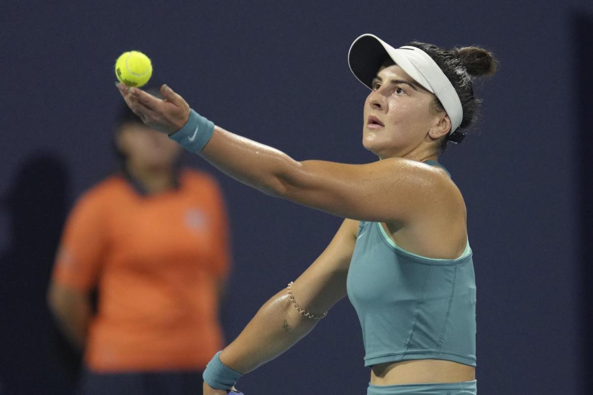 Bianca Andreescu, lesione ai legamenti della caviglia