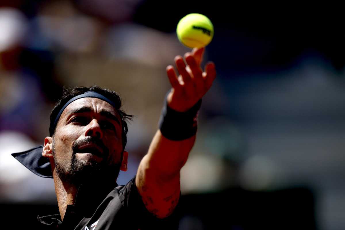 Fognini colpo magico al Roland Garros