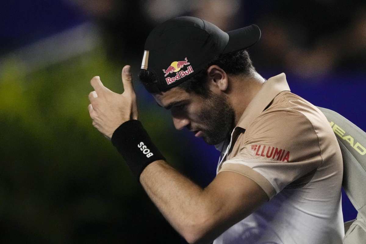 Berrettini lacrime a Stoccarda