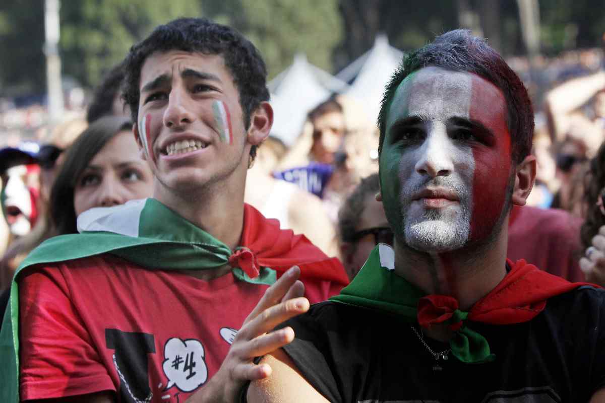 Tifosi in lacrime per l'addio del veterano